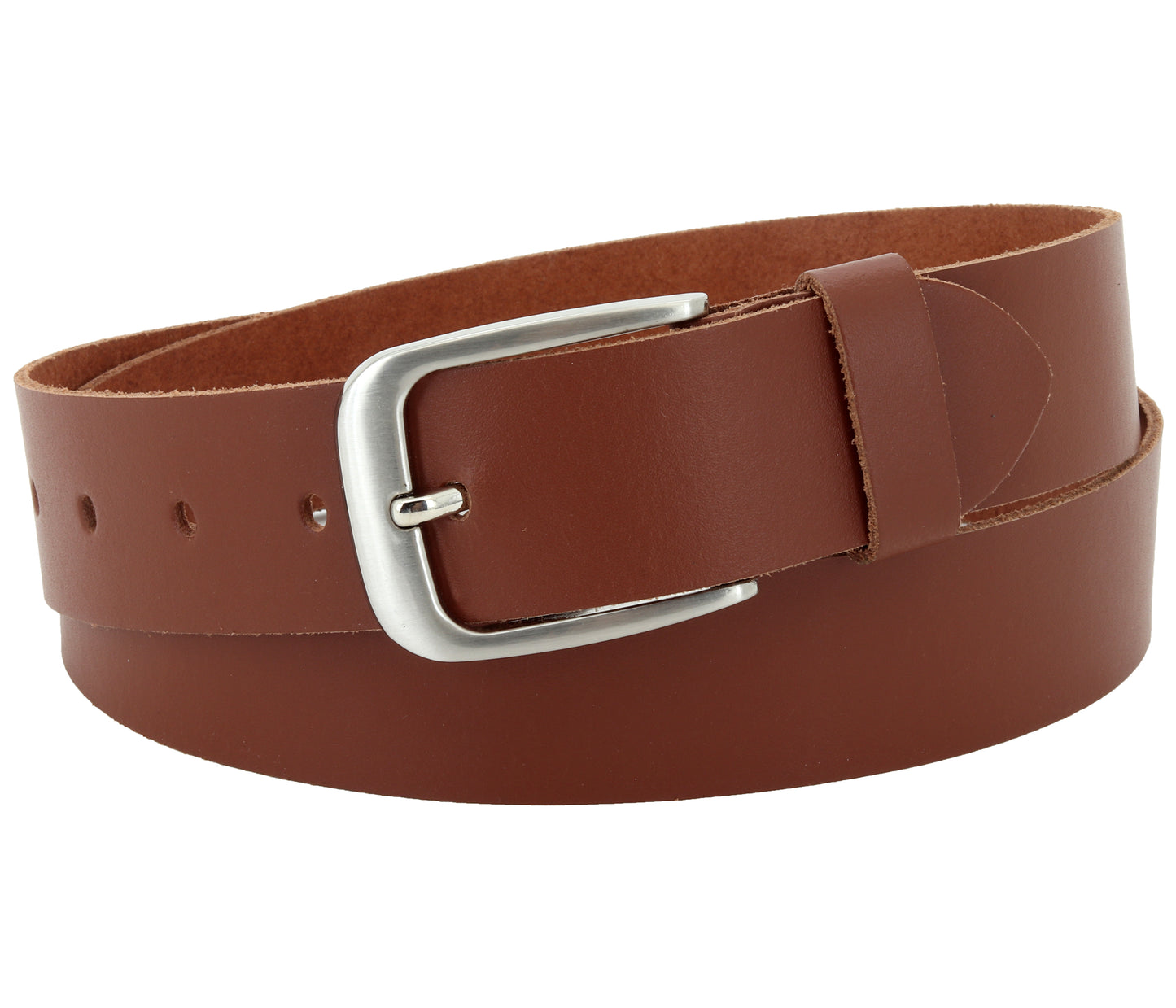 40 mm Gürtel Spaltleder Modell EH551-SL-Hellbraun