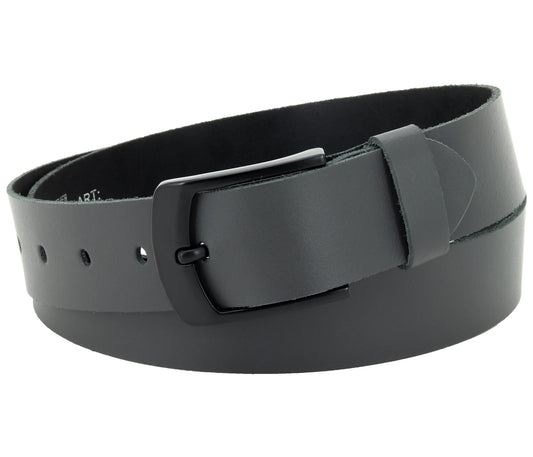 40 mm Gürtel Spaltleder Modell EH558-SL-Grau
