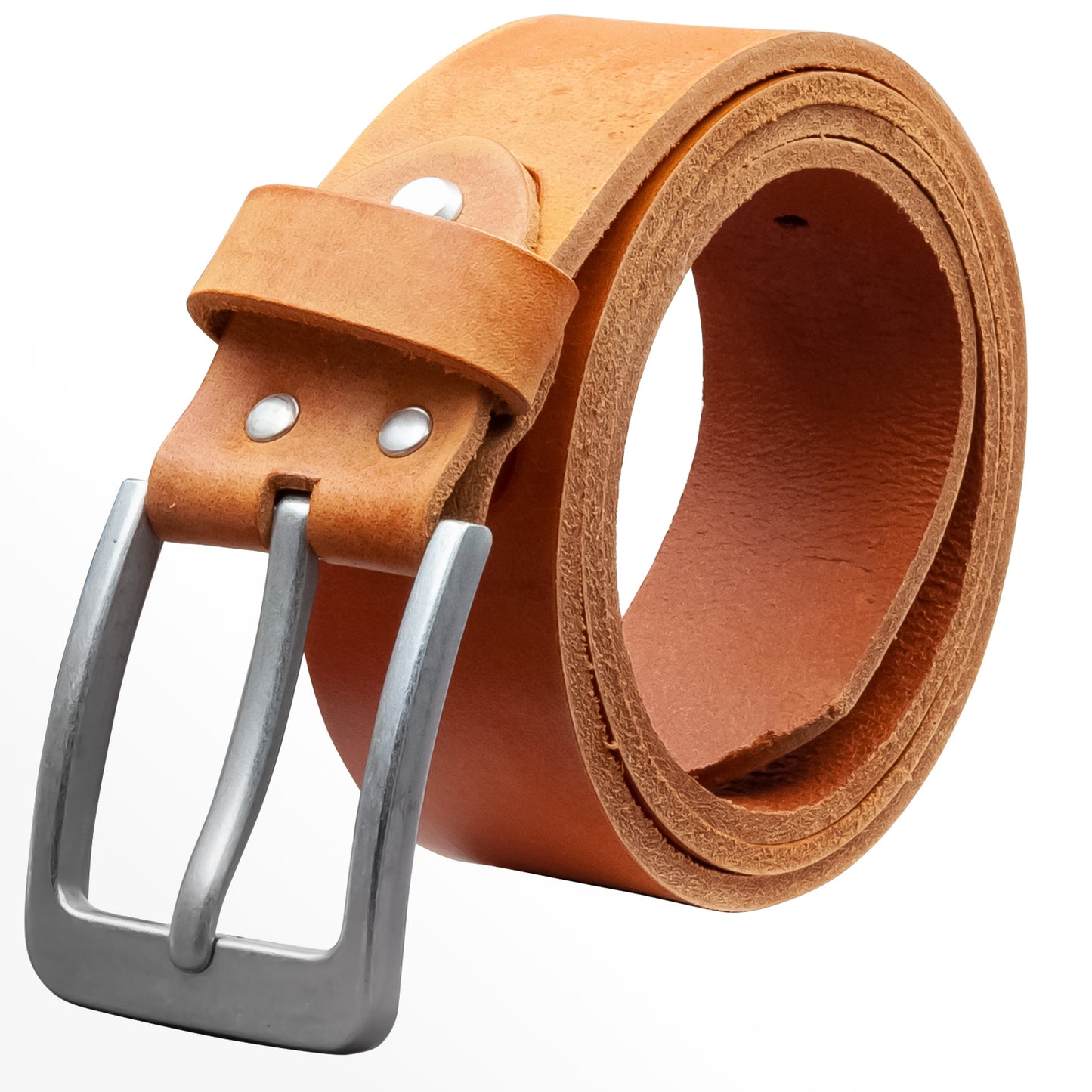 40 mm Gürtel Aufruck Leder Modell EH56-AD-Cognac