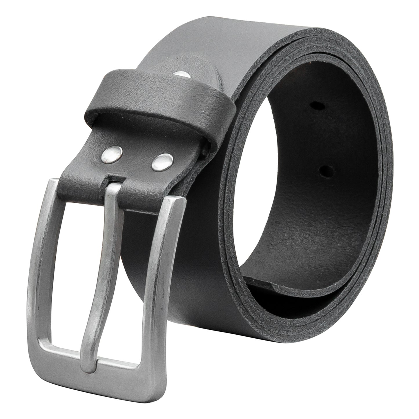 40 mm Gürtel Spaltleder Modell EH56-SL-Grau