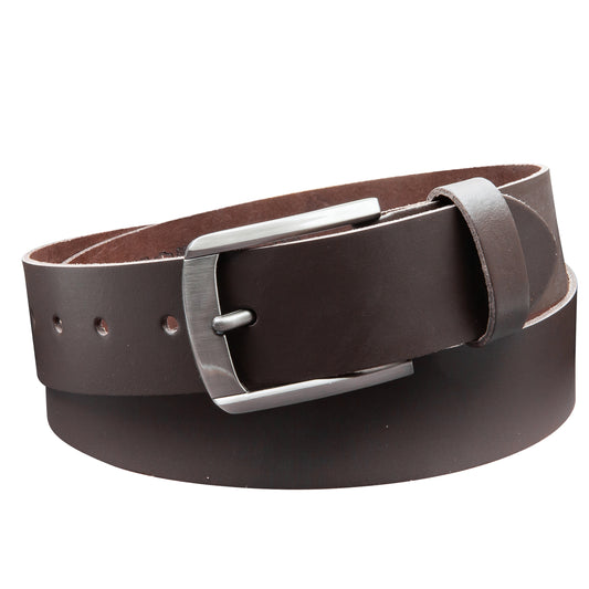 40 mm Gürtel Spaltleder Modell EH560-SL-Dunkelbraun