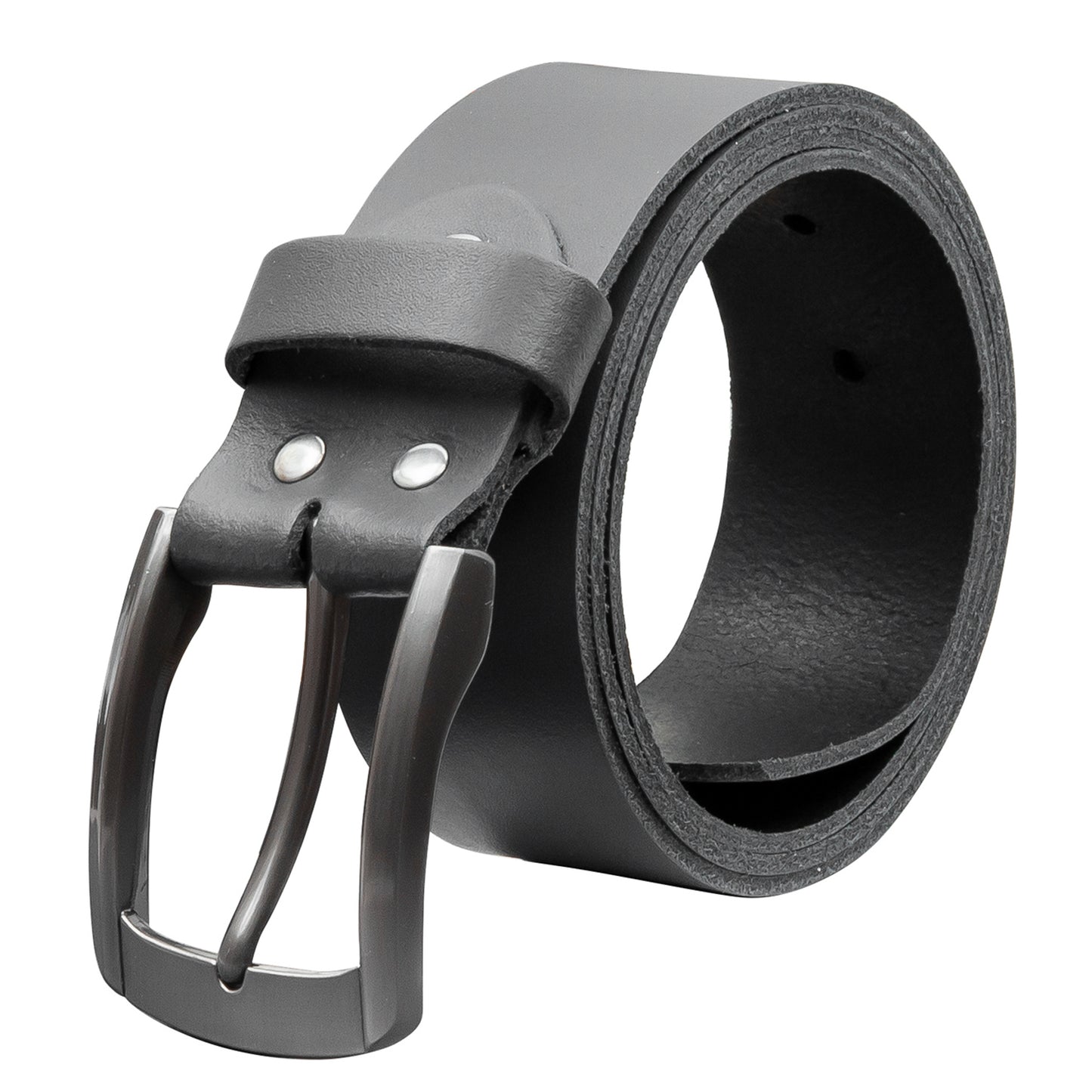 40 mm Gürtel Spaltleder Modell EH560-SL-Grau