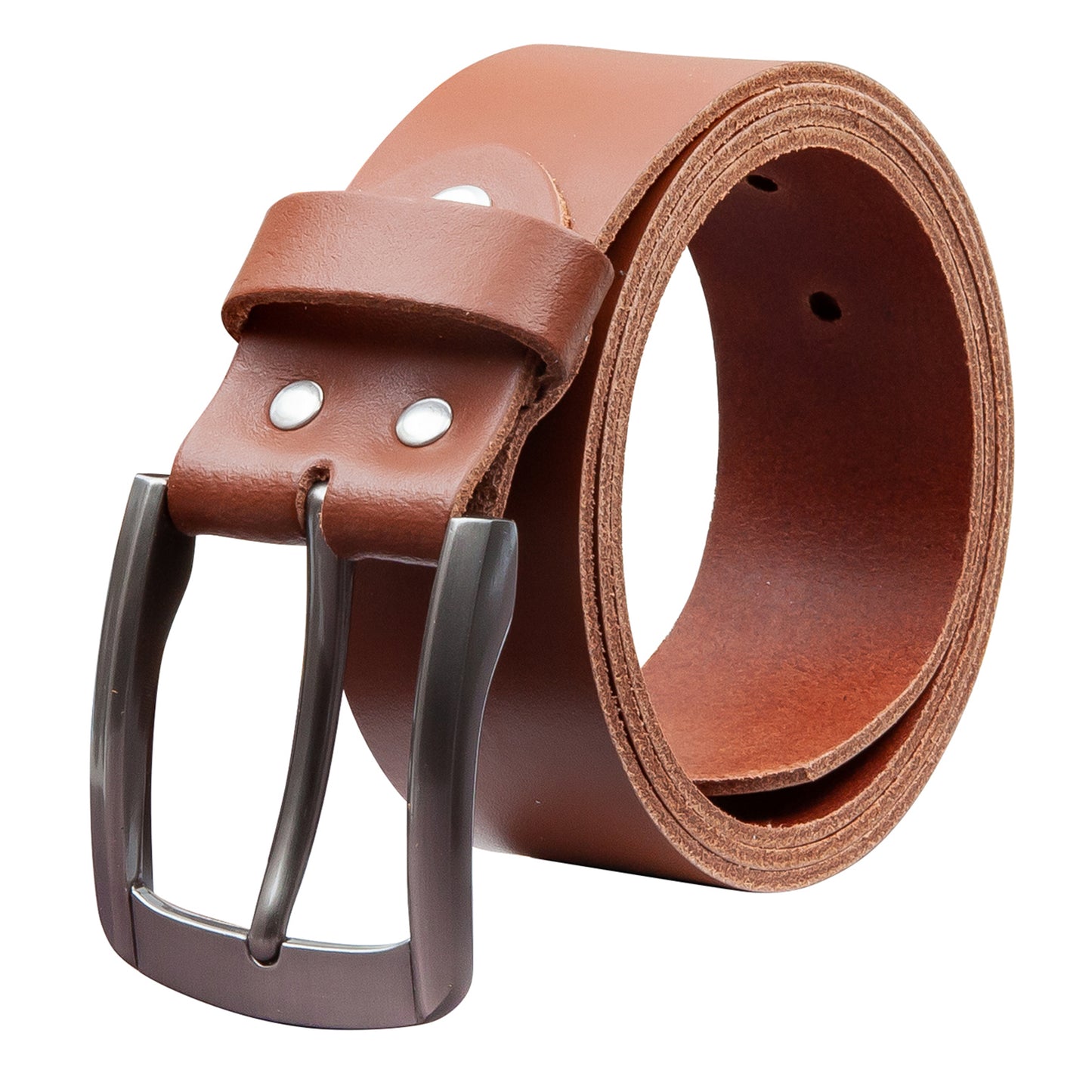40 mm Gürtel Spaltleder Modell EH560-SL-Hellbraun