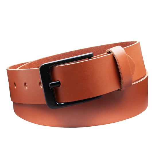 40 mm Gürtel Spaltleder Modell EH57-SL-Cognac