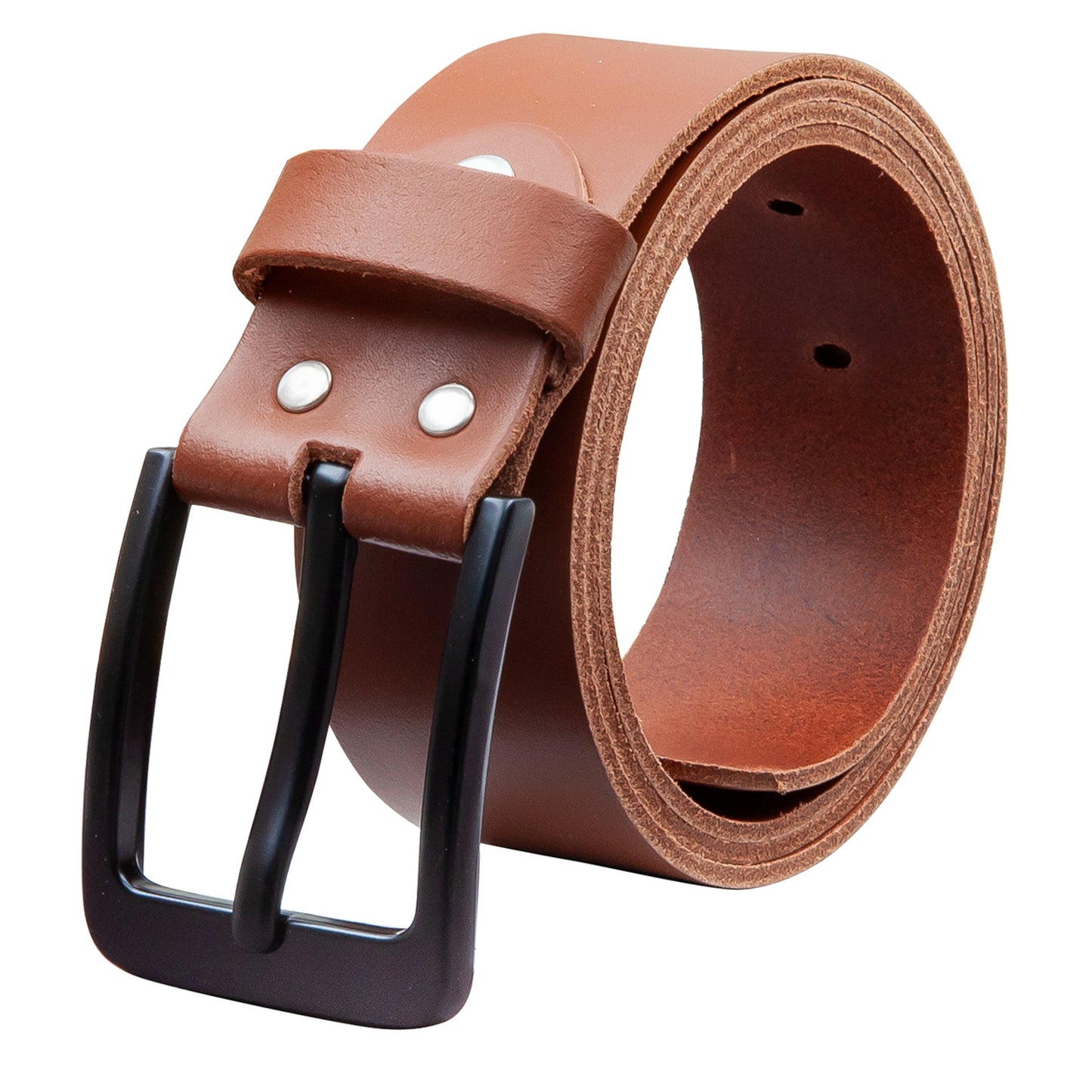 40 mm Gürtel Spaltleder Modell EH57-SL-Hellbraun