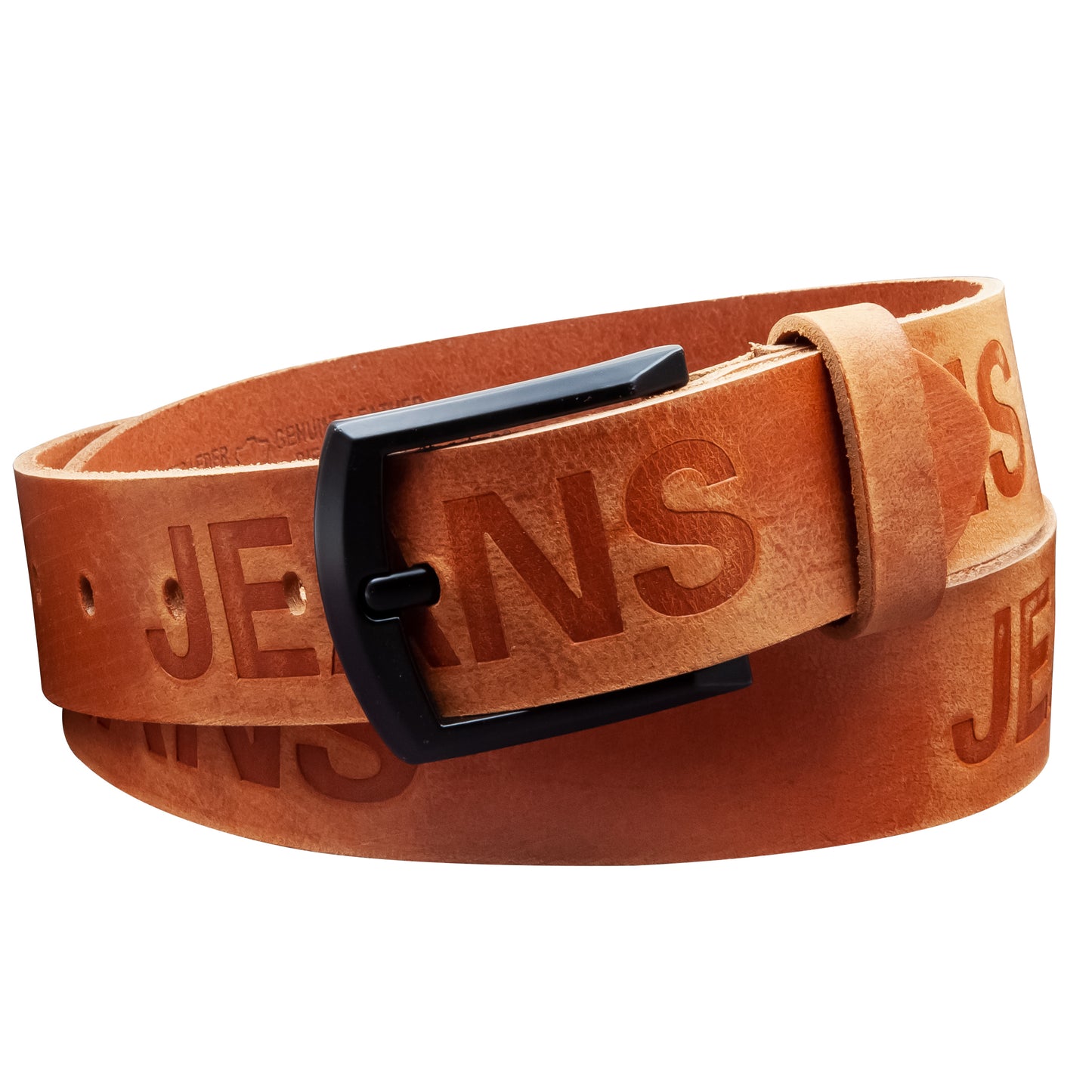 40 mm Gürtel Aufruck Leder Modell EH59-AD-Cognac
