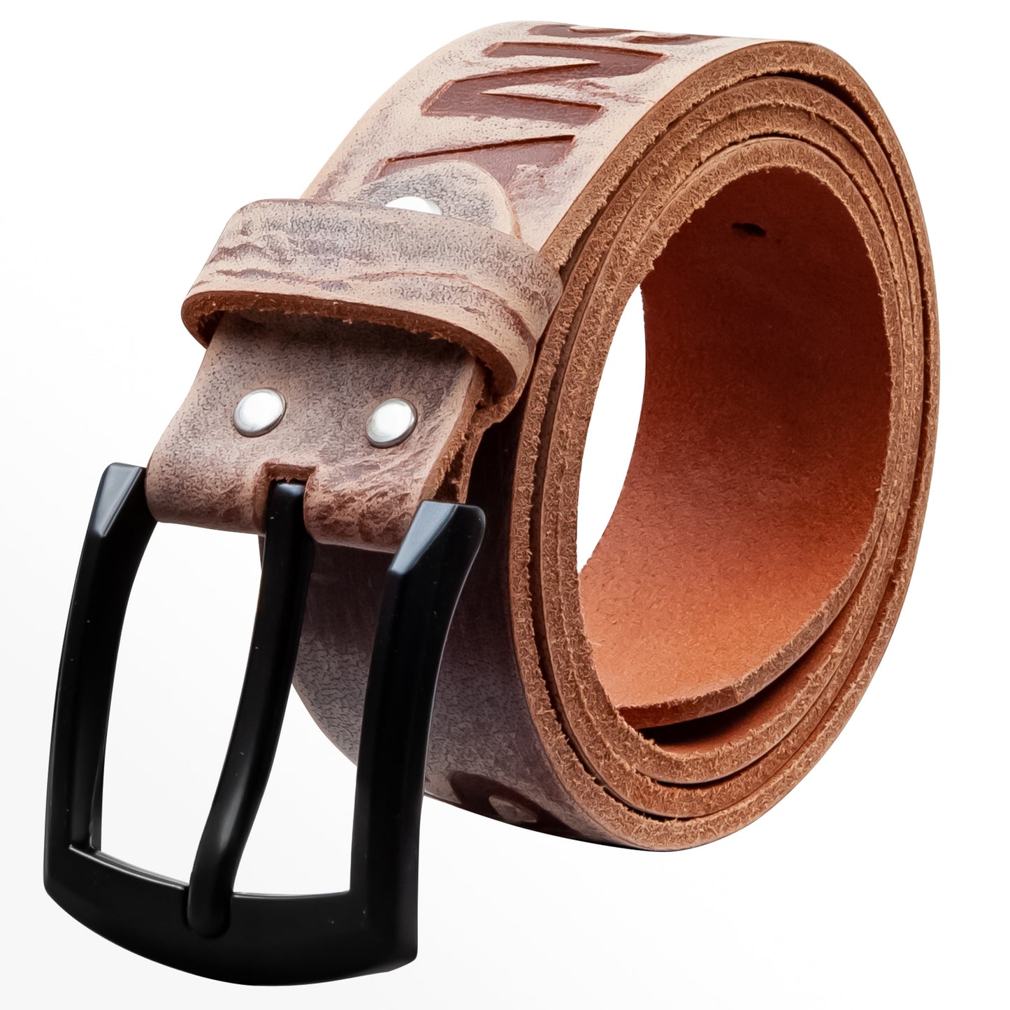 40 mm Gürtel Aufruck Leder Modell EH59-AD-Rustikal