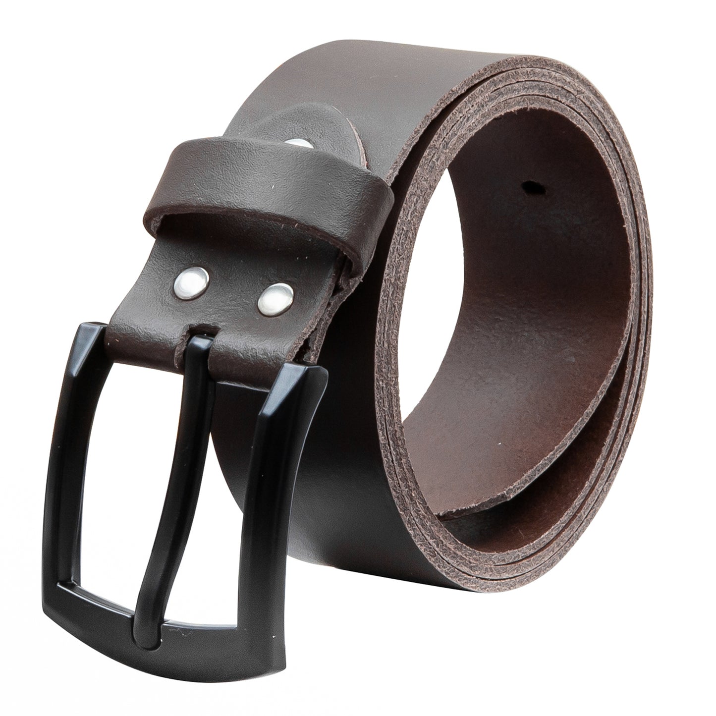 40 mm Gürtel Spaltleder Modell EH59-SL-Dunkelbraun