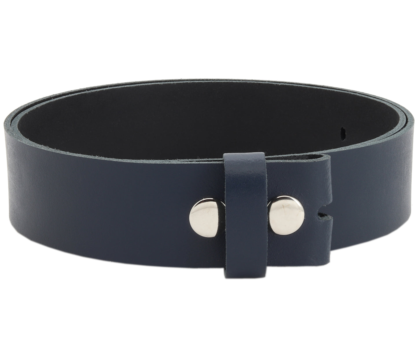 40 mm Gürtel Spaltleder Modell EH101-SL-Dunkelblau