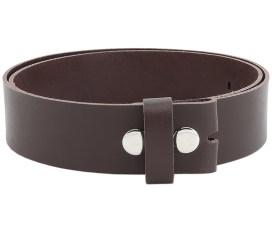 40 mm Gürtel Spaltleder Modell EH101-SL-Dunkelbraun