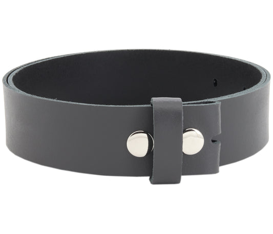 40 mm Gürtel Spaltleder Modell EH101-SL-Grau